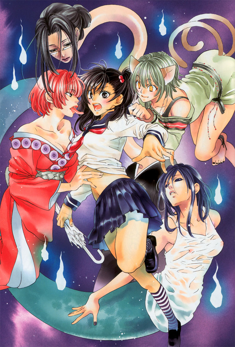 [Nangoku Banana] Heart-Pounding Excitement at Mononoke Girls&#039; Academy Vol. 01 (Complete)[English] 