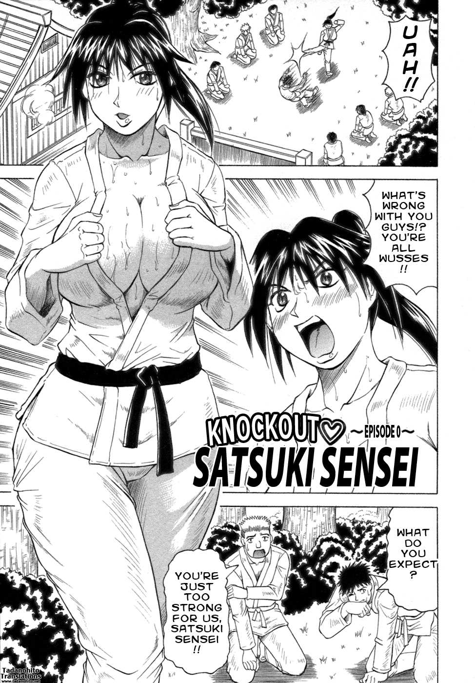 [Jamming] Knockout Satsuki-Sensei [English] [Tadanohito] 