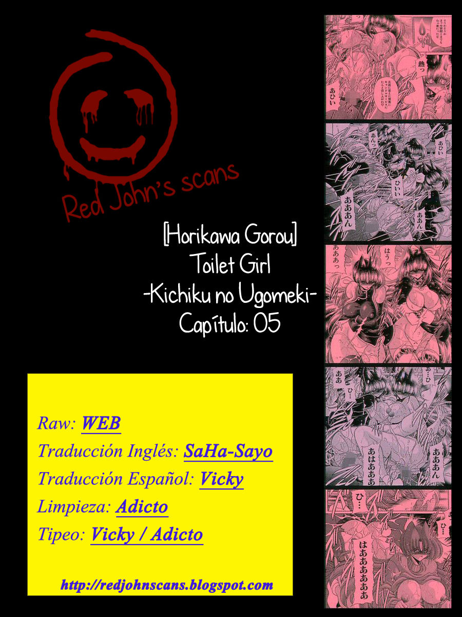 [Horikawa Gorou] TOILET GIRL -Kichiku no Ugomeki- ch. 5 [Spanish] [Red John's scans] [堀川悟郎] TOILET GIRL -鬼畜の蠢き- 第5話 [スペイン翻訳]