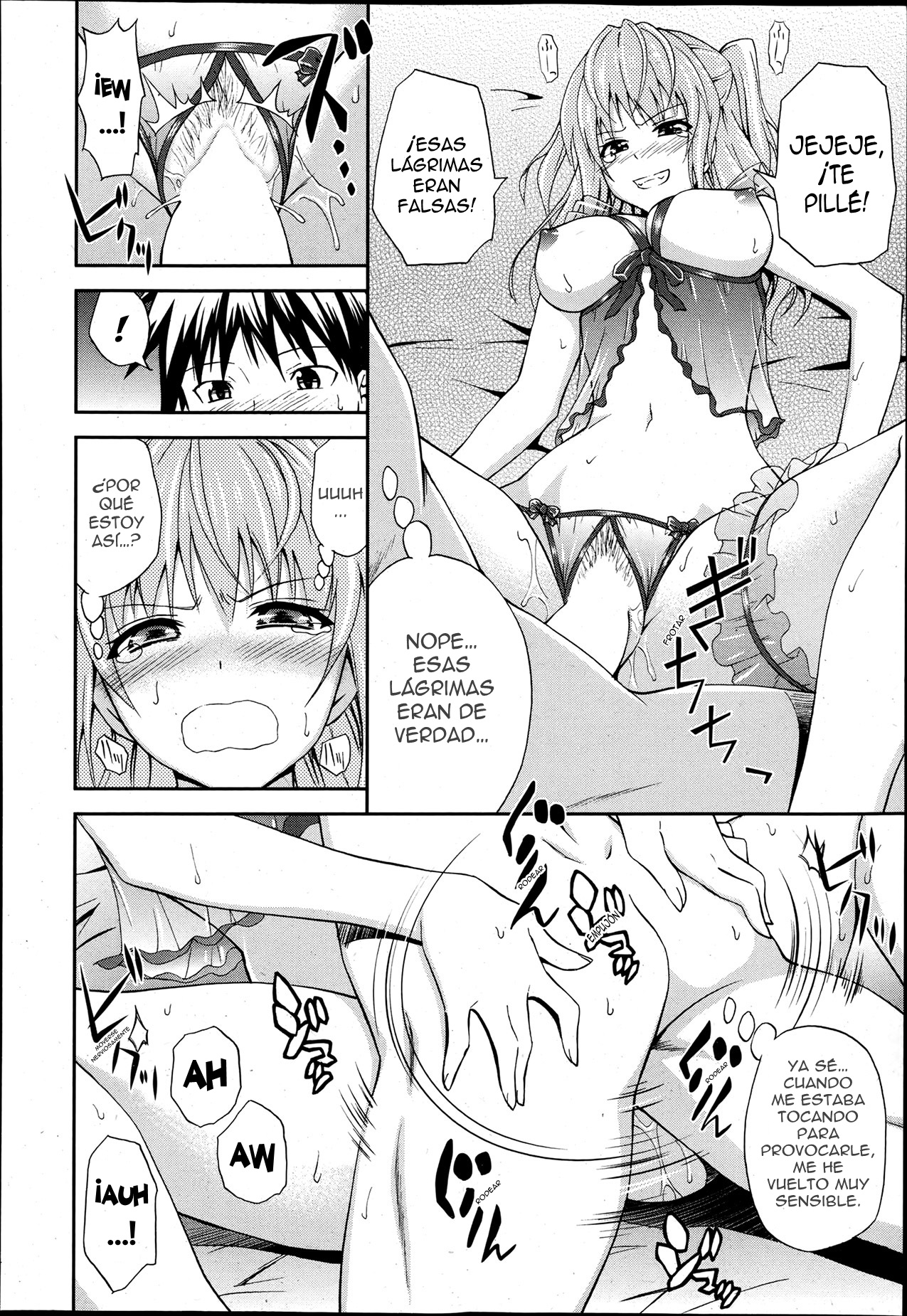 [Aoki Kanji] Motto Dakishimenasai! | ¡Dame Más Abrazos! (Manga Bangaichi 2013-07) [Spanish] [Ero-Ecchi Scanlation] [青木幹治] もっと抱きしめなさいっ！ (漫画ばんがいち 2013年7月号) [スペイン翻訳]