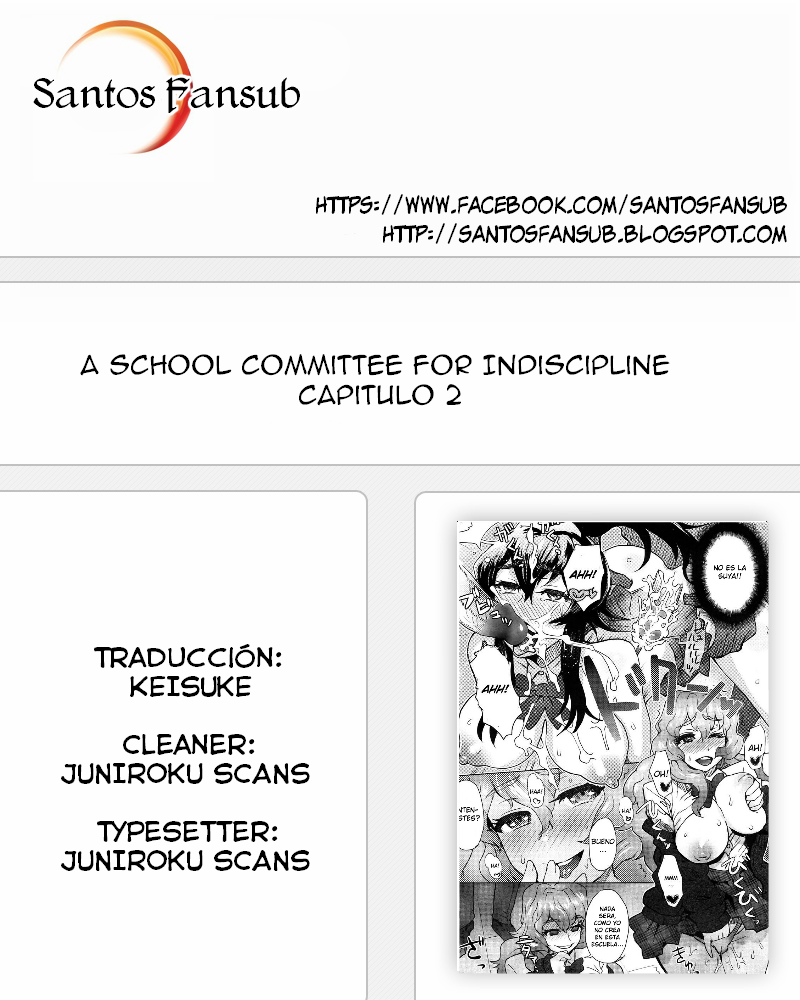 [Itou Eight] Joshi Kousei Fuuki Kai! - A School Committee for Discipline [Spanish] [Santos Scans] [伊藤エイト] 女子更正風紀会！ [スペイン翻訳]