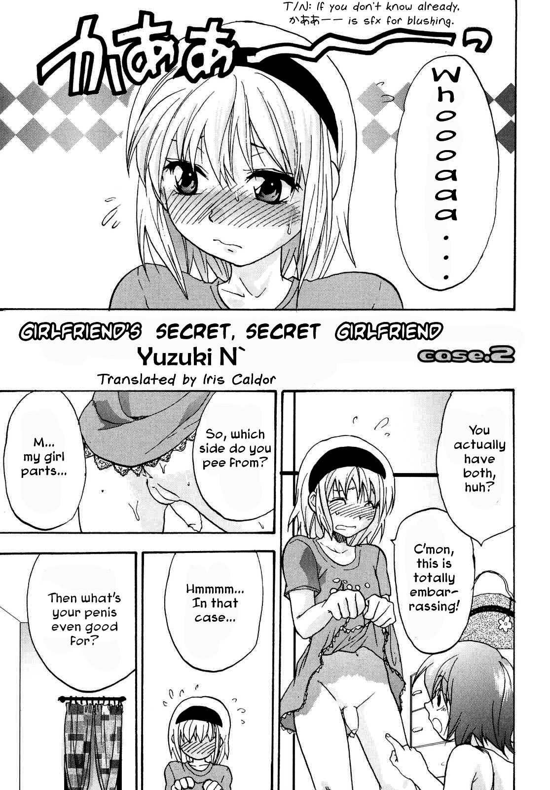 [Yuzuki N Dash] Kanojo no Himitsu to Himitsu no Kanojo case.2 | Girlfriend's Secret, Secret Girlfriend - Case 2 (Futanarikko Lovers 3) [English] [Iris Caldor] [柚木N'] 彼女の秘密と秘密の彼女 case.2 (ふたなりっ娘らばーず♡3) [英訳]
