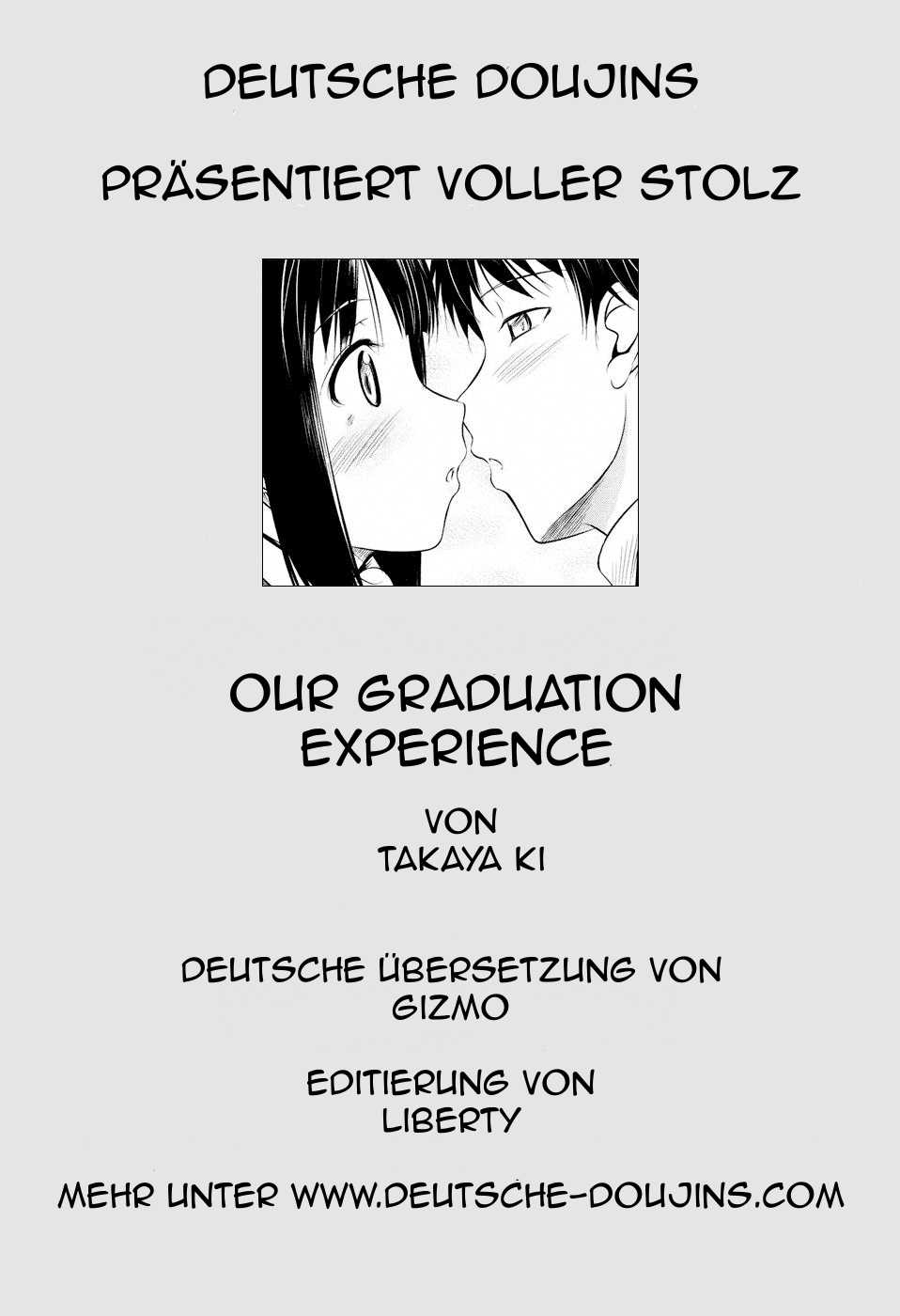 [Takaya Ki] Our Graduation Experience [German] 